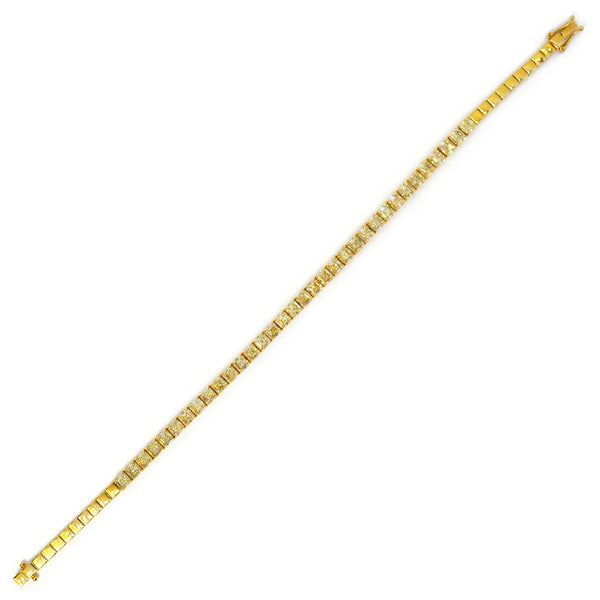 afj-diamond-collection-tennis-bracelet-fancy-yellow-asscher-cut diamonds-18k-yellow-gold-BJSA2G1
