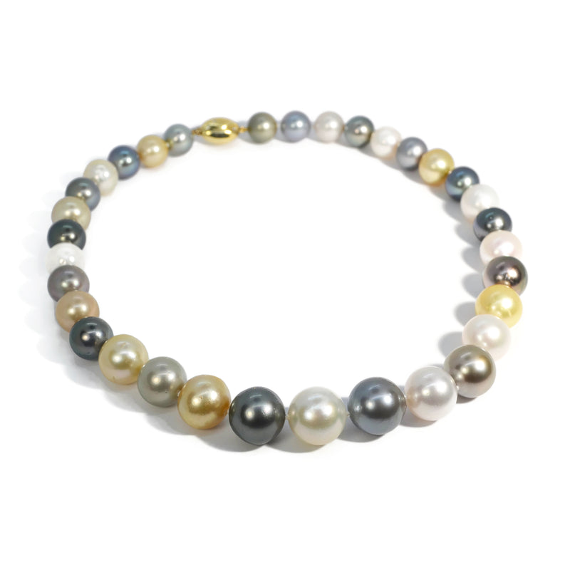 afj-gemstone-collection-graduated-multicolor-natural-pearl-necklace-yellow-gold-clasp-10MIX23
