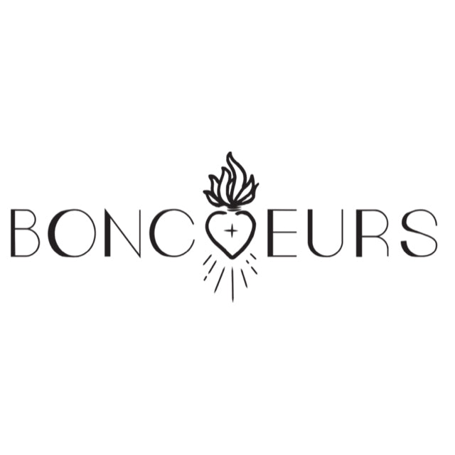 Boncoeurs - Coeur Rayon - Enamelled Aluminum Tray, Small