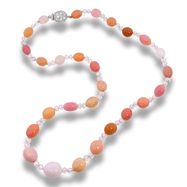 Eclat Jewels One of a Kind Necklace with Conch Pearls and