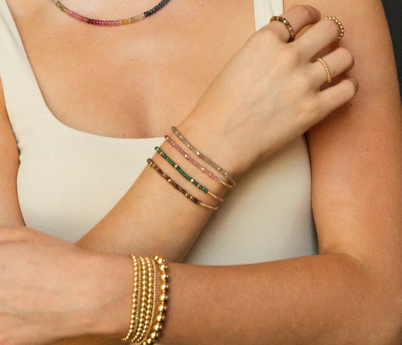 karen-lazar-pink-toumaline-bracelet-2mm-yellow-gold-2ptrb