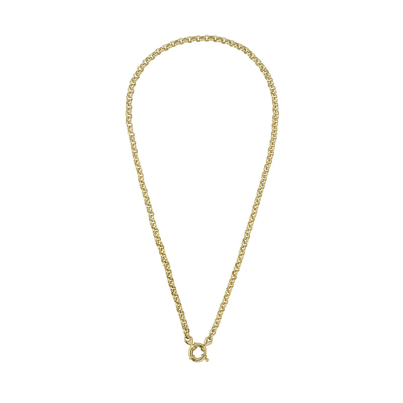 Lionheart - 18" Heavy Rolo Chain, Yellow Gold