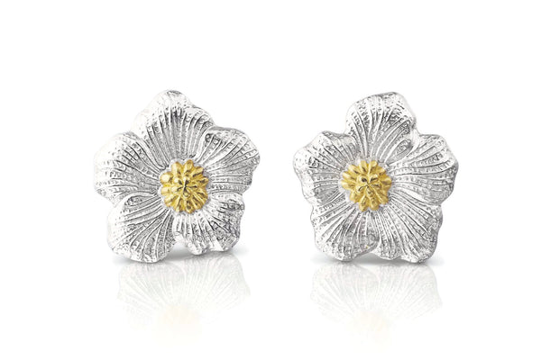 ブチェラッティ 925 2点セット Buccellati - Blossoms Gardenia - Button Earrings, Sterling