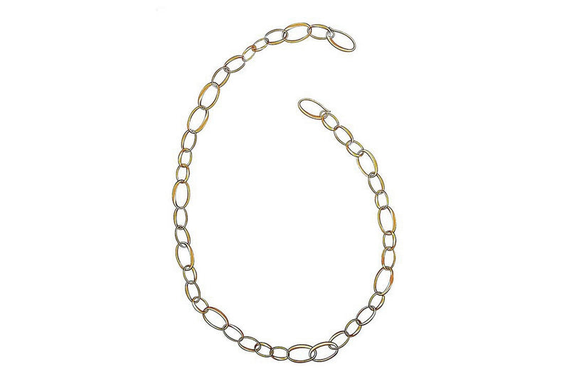 Pomellato - Oval Link Chain Necklace, 18k Rose Gold