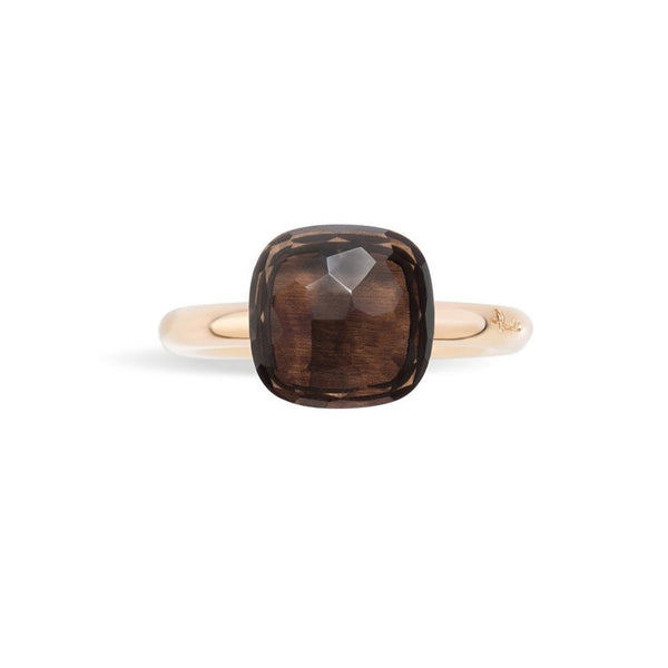 Pomellato - Nudo Classic - Stackable Ring with Smoky Quartz, 18k