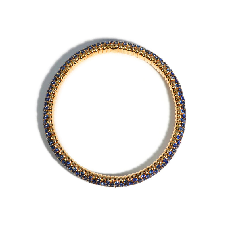 afj-diamond-collection-flexible-bracelet-blue-sapphires-18k-rose-gold-285-3040BS