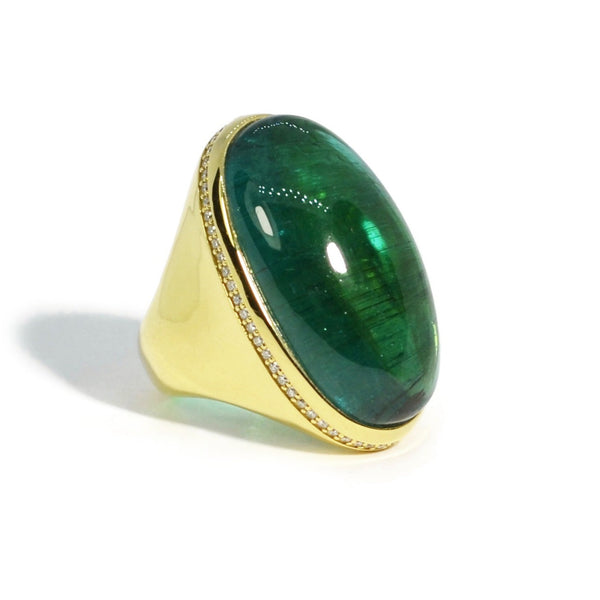 lauren-k-cocktail-ring-green-tourmaline-cabochon-diamonds-yellow-gold-R697Y-3018-GT
