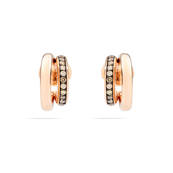 pomellato-iconica-hoop-earrings-brown-diamonds-rose-gold-O.B8112BR/O7