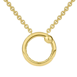 Paul Morelli - Meditation Bell Chain Necklace, 18k Yellow Gold