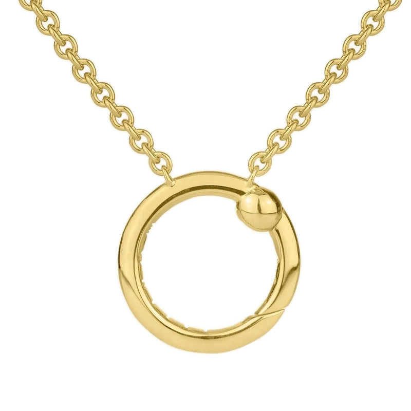 Paul Morelli - Meditation Bell Chain Necklace, 18k Yellow Gold