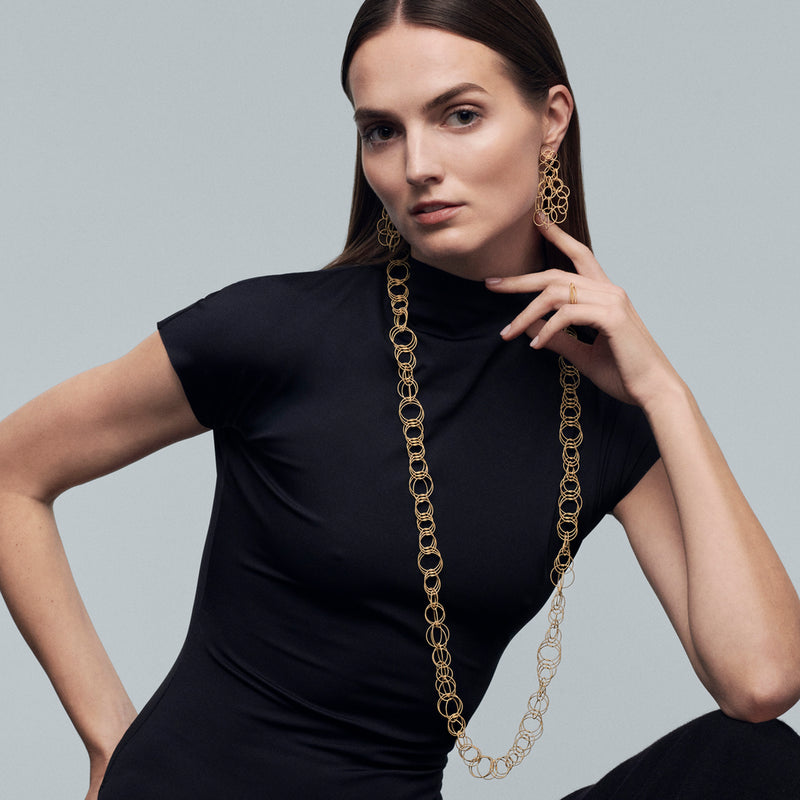 Buccellati - Hawaii - Drop Earrings, 18k Yellow Gold – AF Jewelers
