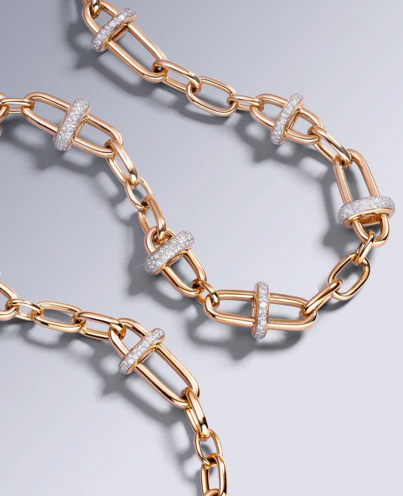 Pomellato - Iconica Diamond Necklace, 18k Rose Gold