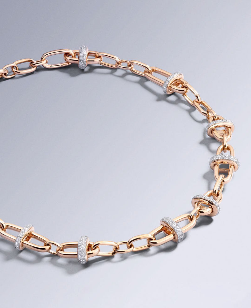 Pomellato - Iconica Diamond Necklace, 18k Rose Gold