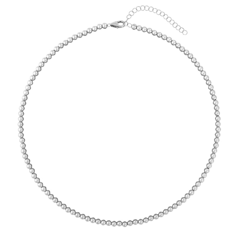 Karen-Lazar-3mm-sterling-silver-signature-bead-necklace