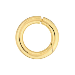 AFJ Gold Collection - Circle Snap Lock, Yellow Gold