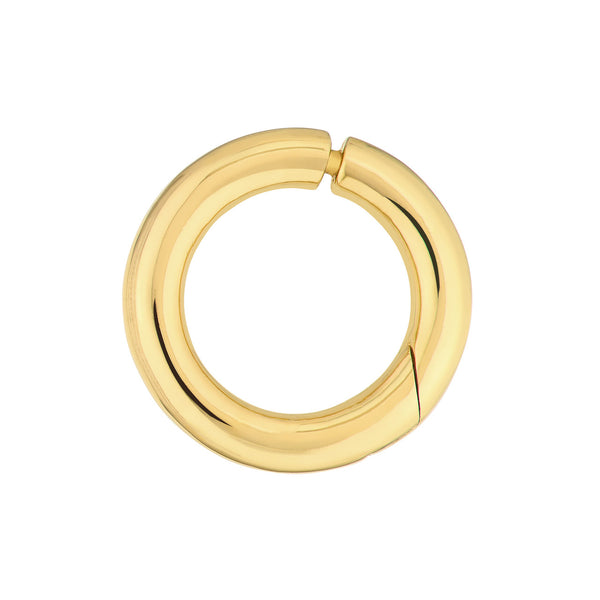 AFJ Gold Collection - Circle Snap Lock, Yellow Gold