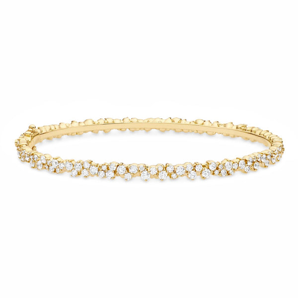 Paul Morelli - Confetti Bangle Bracelet with Diamonds, 18k Yellow Gold