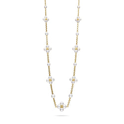 Paul Morelli  - Sequence - Pearl Necklace, 18k Yellow Gold