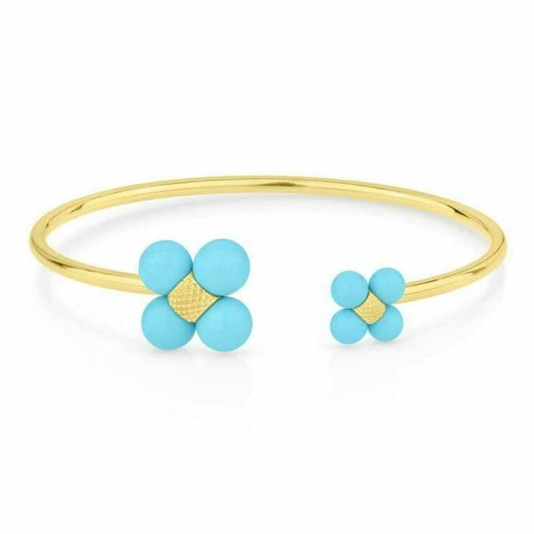 Paul Morelli - Sequence - Double Turquoise Bracelet, 18k Yellow Gold