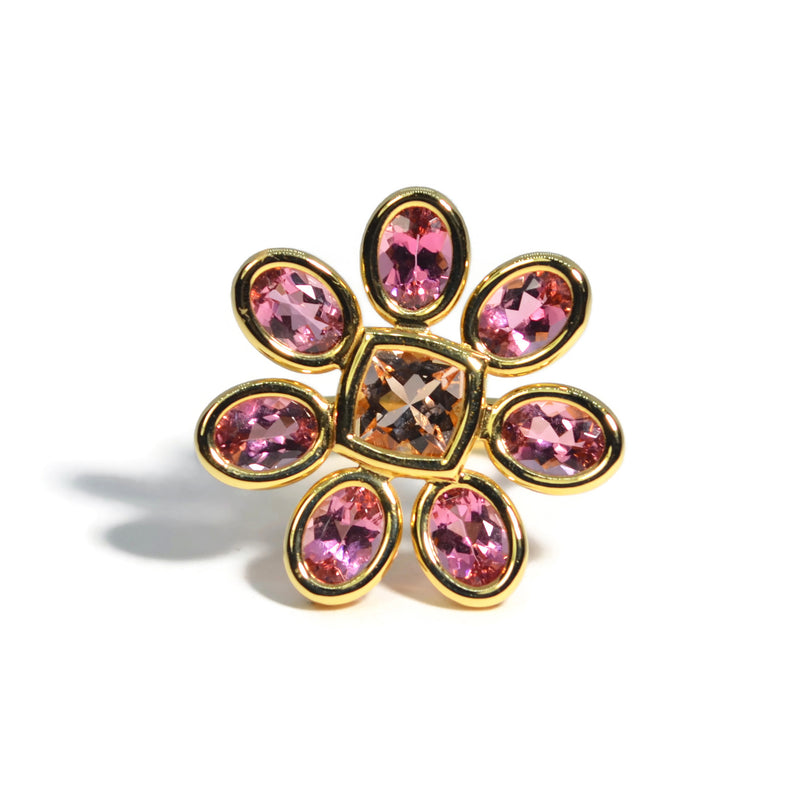 a-furst-fiori-cocktail-ring-pink-tourmaline-morganite-18k-yellow-gold-A2275GTRM
