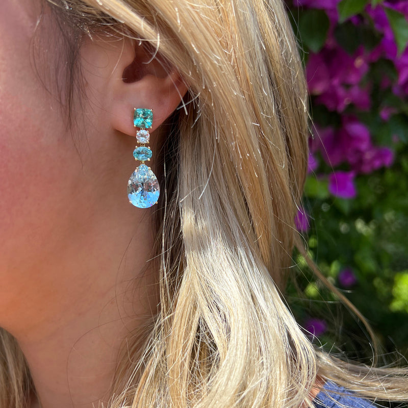 DROP CLEAR EARRINGS – Got-To-Have-It-Boutique