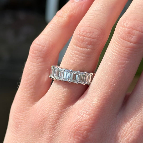 afj-diamond-collection-eternity-band-ring-emerald-cut-diamonds-8.04-carats-platinum-F22035
