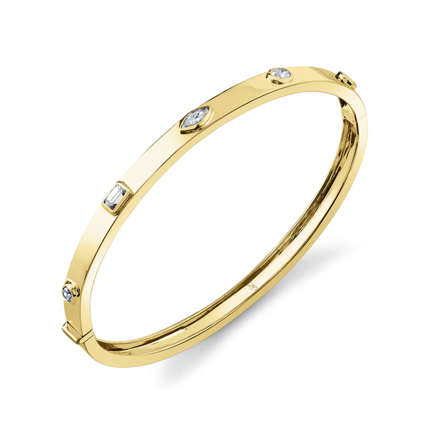 afj-diamond-collection-mixed-shape-diamond-bangle-bracelet-18k-yellow-gold-B3737