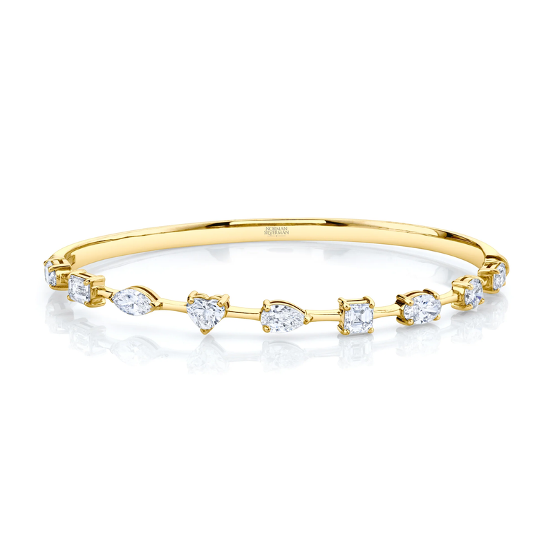 afj-diamond-collection-mixed-shape-prong-set-diamond-bangle-bracelet-18k-yellow-gold-B3020