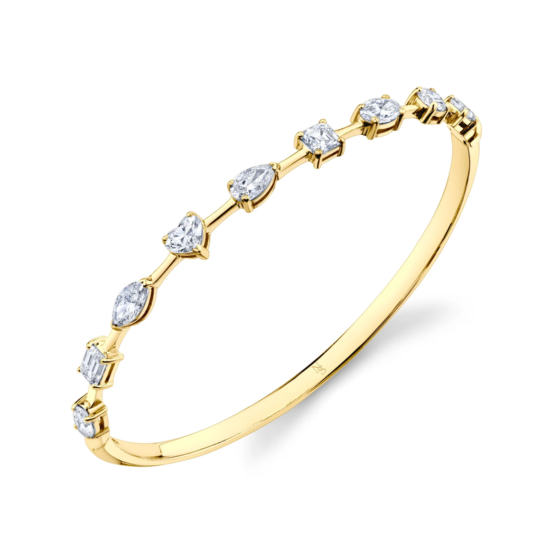 afj-diamond-collection-mixed-shape-prong-set-diamond-bangle-bracelet-18k-yellow-gold-B3020