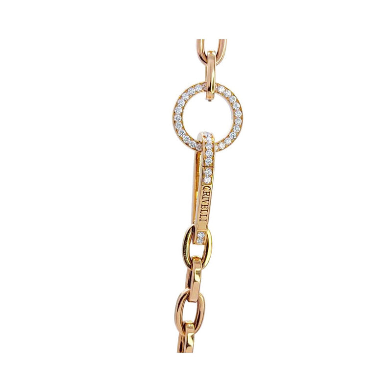 AFJ Diamond Collection - Diamond Necklace, 18k Rose Gold