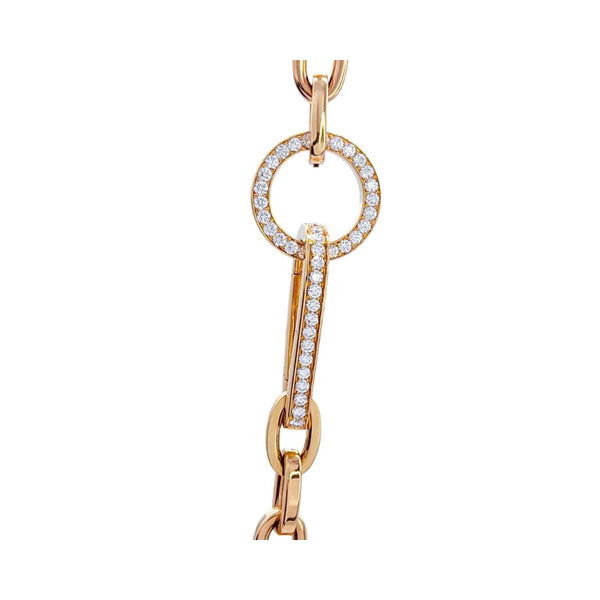 AFJ Diamond Collection - Diamond Necklace, 18k Rose Gold