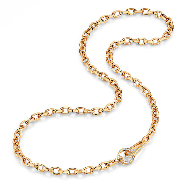 AFJ Diamond Collection - Diamond Necklace, 18k Rose Gold