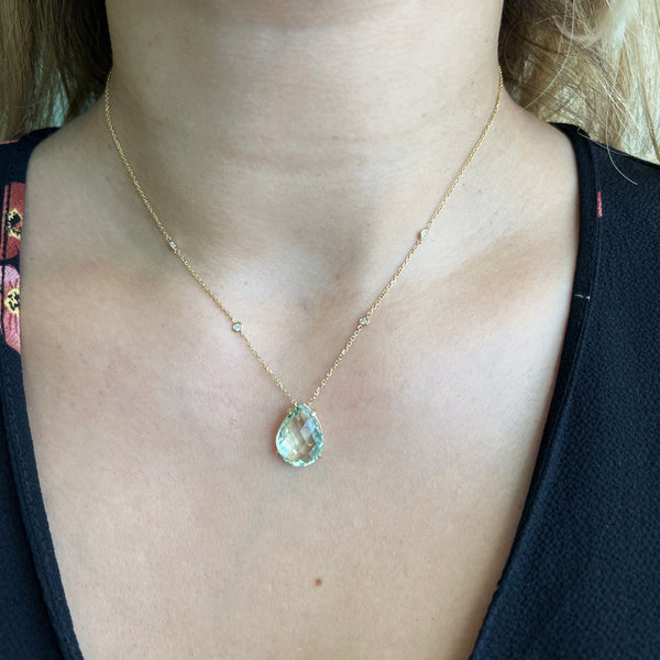 afj-gemstone-collection-teardrop-pendant-necklace-prasiolite-14k-yellow-gold-P12418GA
