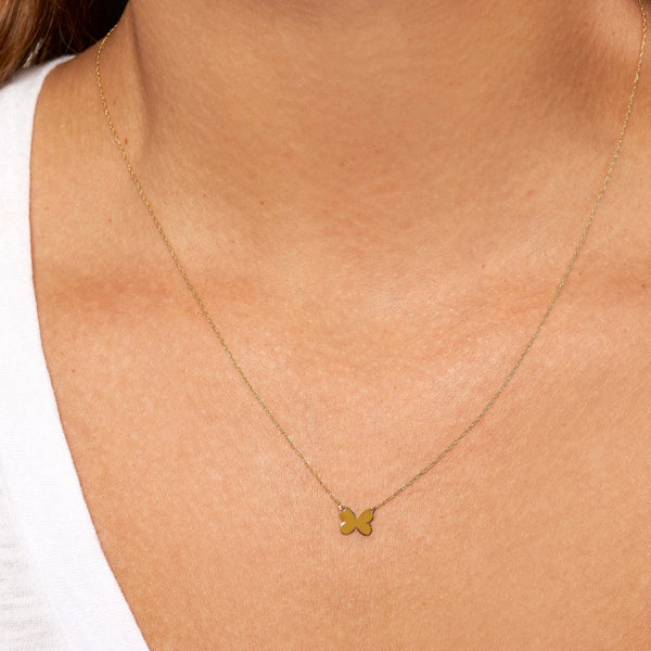 afj-gold-collection-butterfly-necklace-yellow-gold-OMF0277G1.