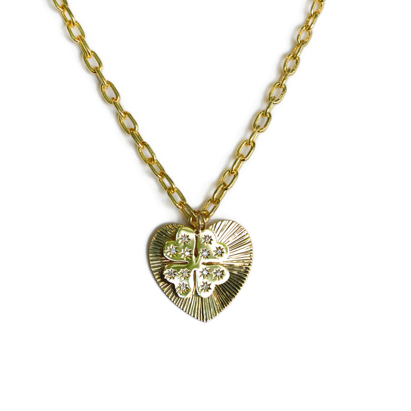 afj-gold-collection-clover-pendant-14k-yellow-gold-AFJYGPC14-1