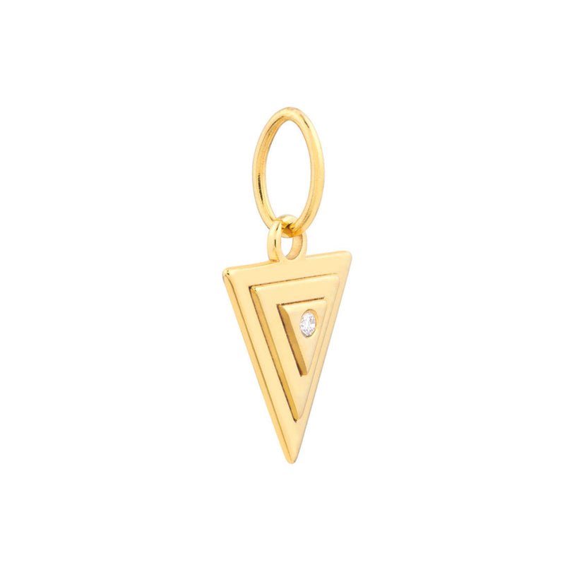 afj-gold-collection-diamond-triangle-charm-yellow-gold-DMF0445G1
