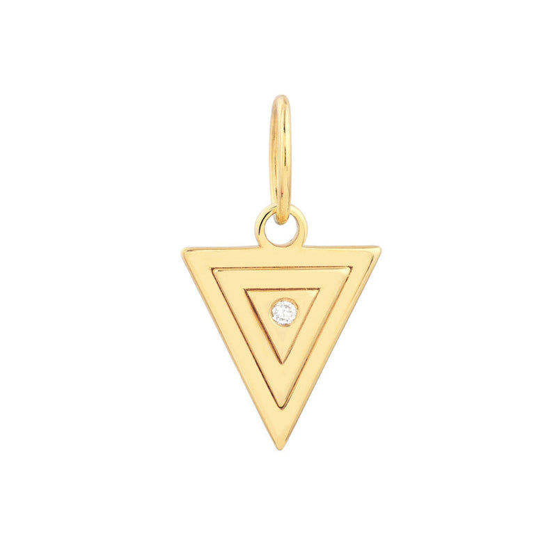 afj-gold-collection-diamond-triangle-charm-yellow-gold-DMF0445G1