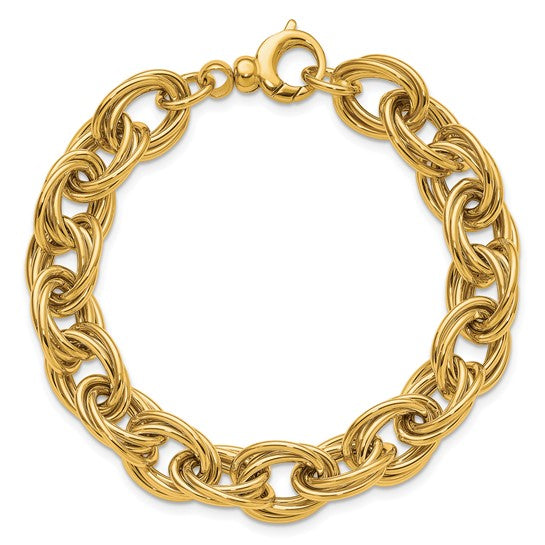 afj-gold-collection-double-oval-link-bracelet-14HRB416Y75