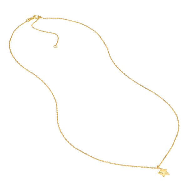 afj-gold-collection-puffed-star-necklace-OMF0453G1.