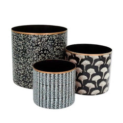 Boncoeurs - Cachepot - Enameled Aluminum Vases