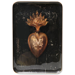 Boncoeurs - Mona - Enamelled Aluminum Tray, Extra Large