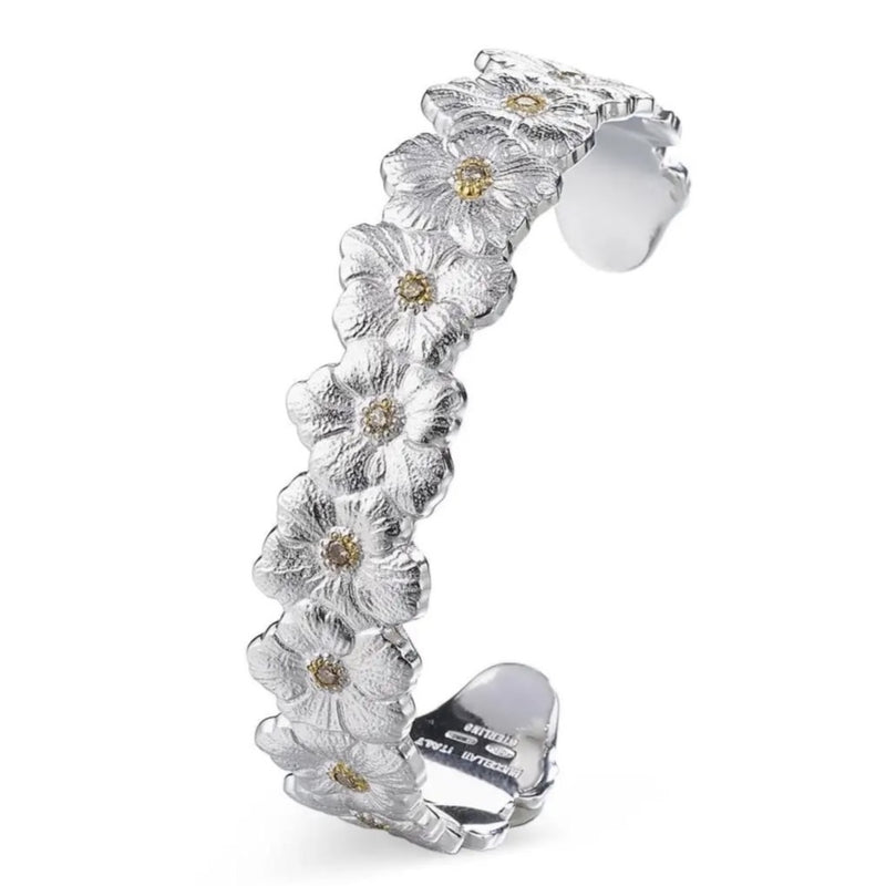 buccellati-blossoms-gardenia-cuff-bracelet-sterling-silver-diamonds-jagbra012184