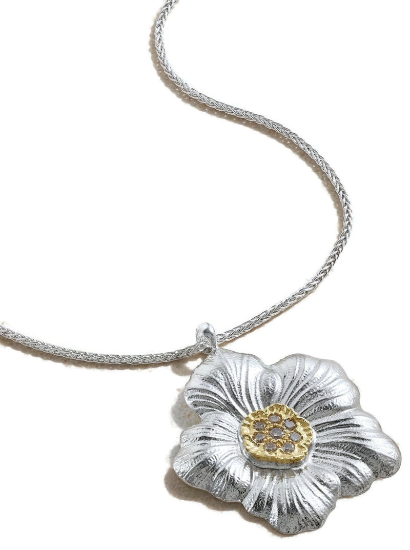 buccellati-blossoms-gardenia-pendant-necklace-sterling-silver-brown-diamonds-jagpen016443