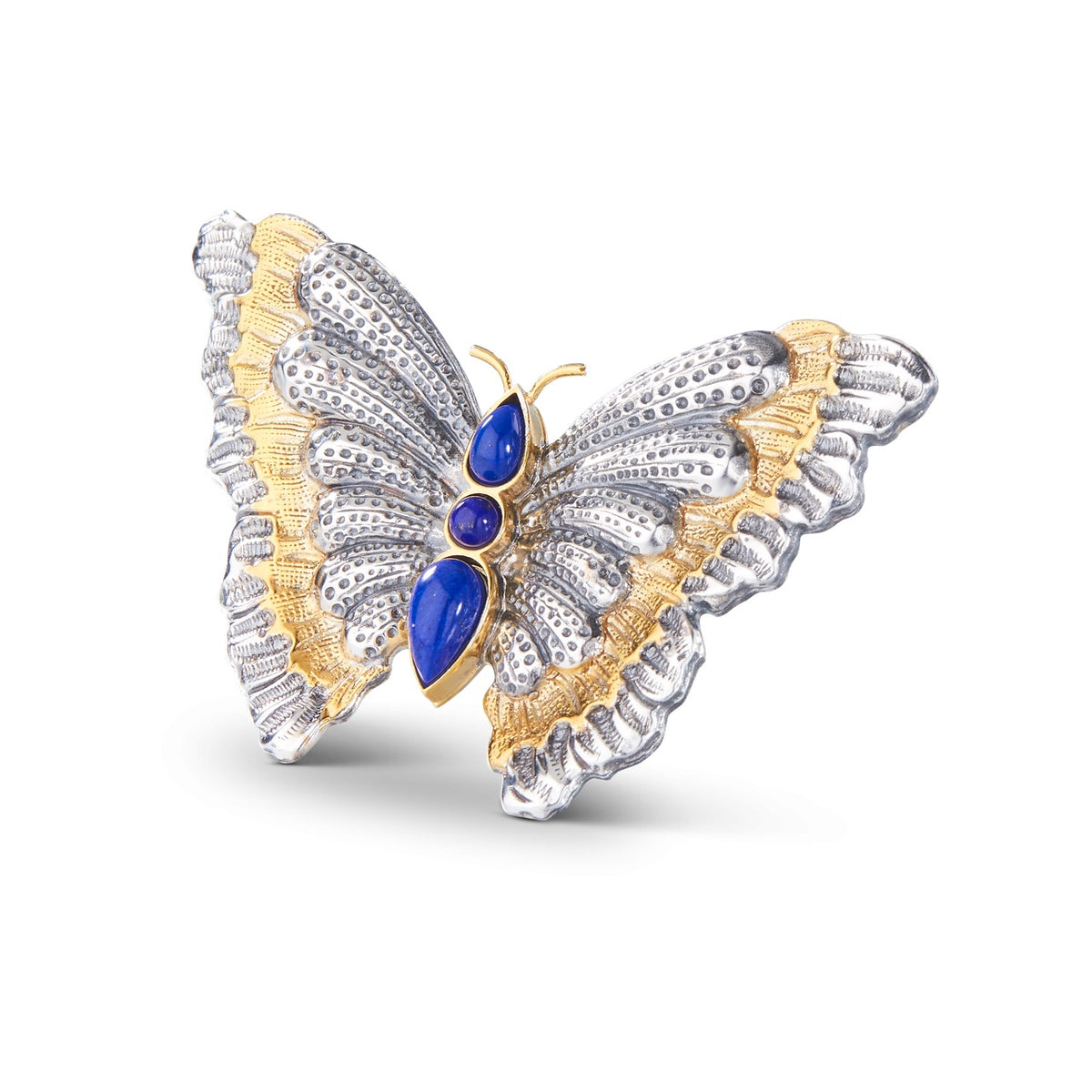Buccellati - Blossoms Venezia - Butterfly Brooch with Lapis Lazuli