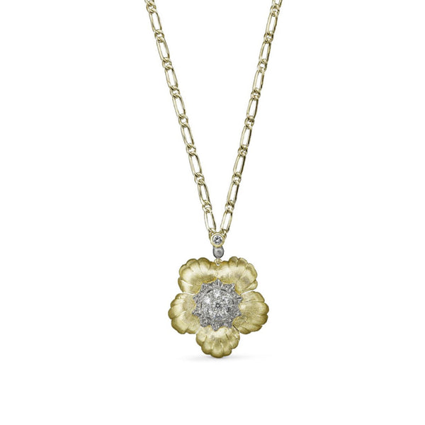 Buccellati - Daphne - Pendant Necklace, 18k Yellow Gold with Diamonds