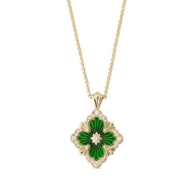 buccellati-green-enamel-pendant-with-diamonds-18-yellow-gold-JAUPEN018009