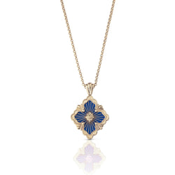buccellati-opera-tulle-pendant-necklace-blue-enamel-18k-yellow-gold-JAUPEN017977