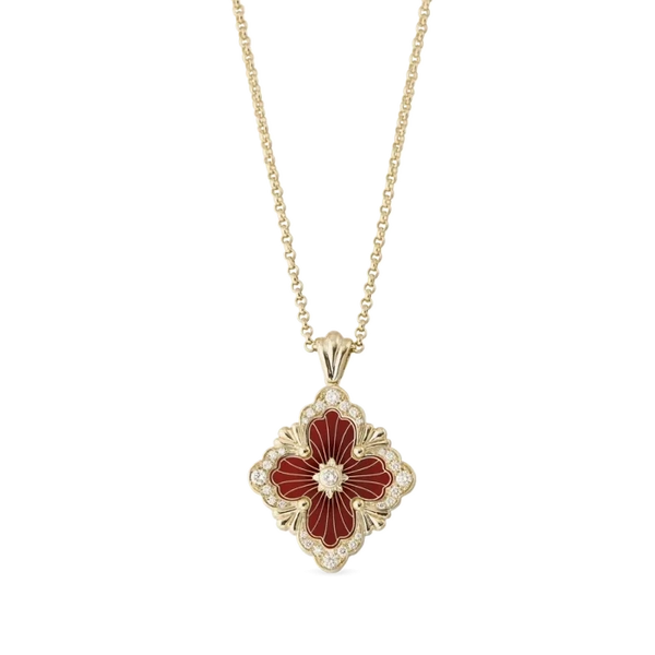 buccellati-pendant-necklace-red-enamel-with-diamonds-18k-yellow-gold-JAUPEN018007