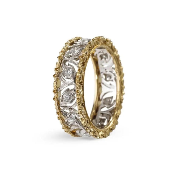 buccellati-ramage-eternelle-thin-band-ring-diamonds-18k-yellow-white-gold-JAUETE013247