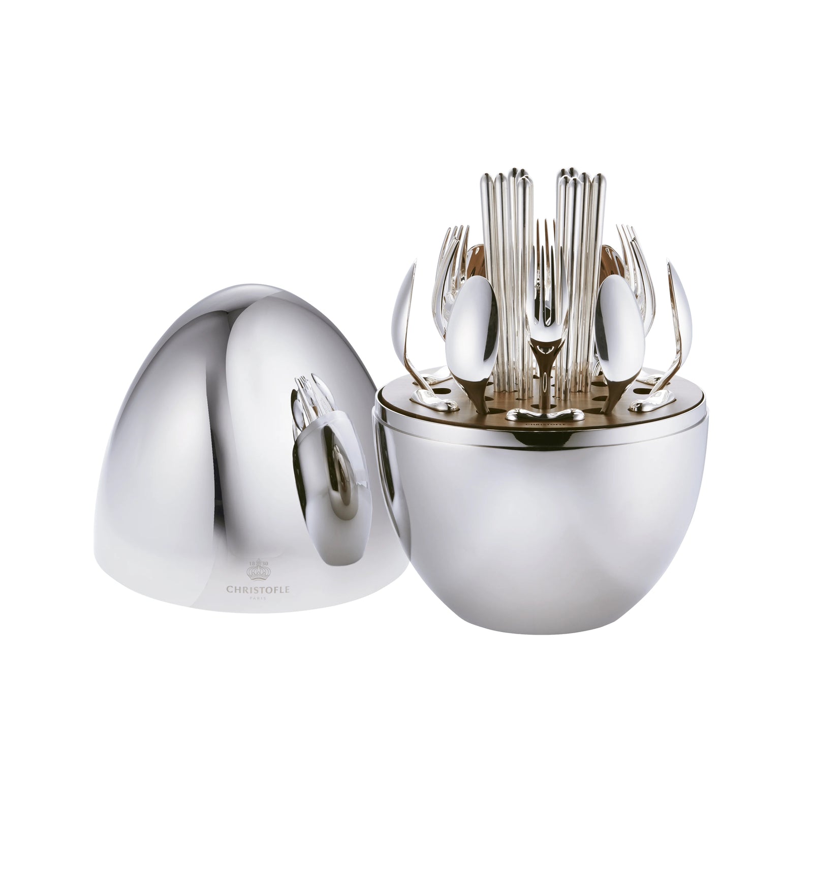Christofle Paris - Mood Asia - Silver Plated 24-Piece